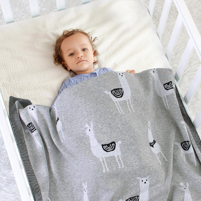 Llama best sale baby blanket