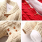 Cable Knit Winter Baby Infant Sherpa Romper - Just Kidding Store