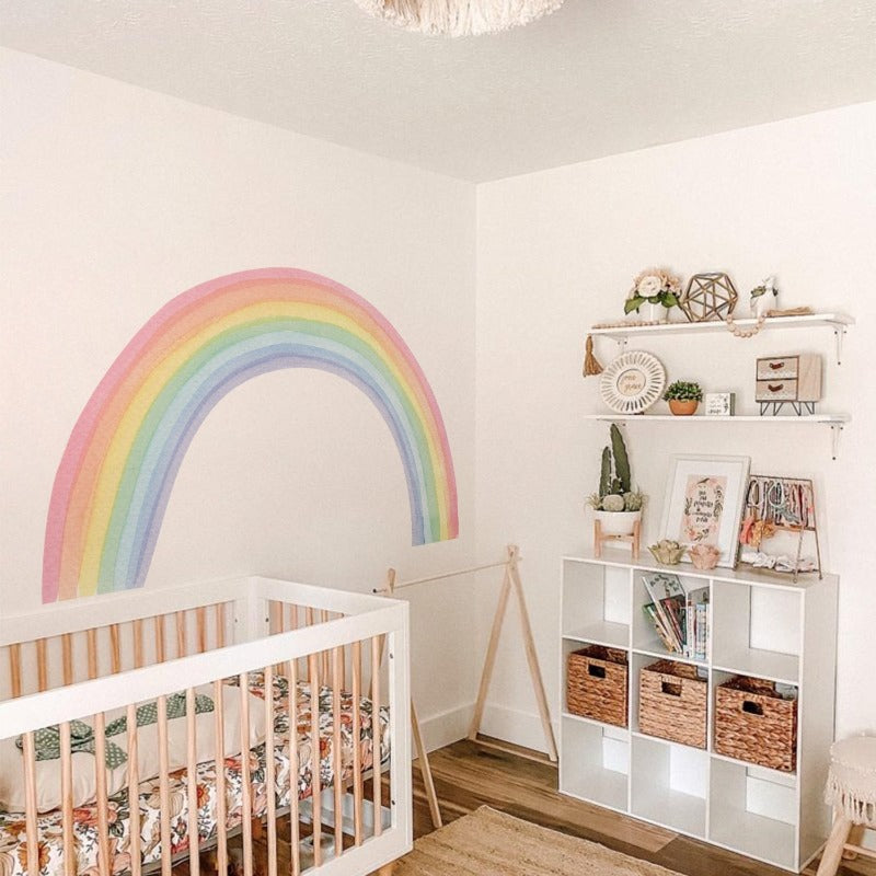 XL Rainbow Fabric Wall Sticker - Just Kidding Store