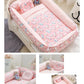 Multifunctional Baby Nest - Portable High Border Crib Set - Just Kidding Store