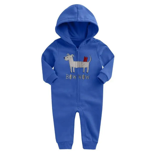 Long Sleeve Hooded Jumpsuit - Just Kidding Store