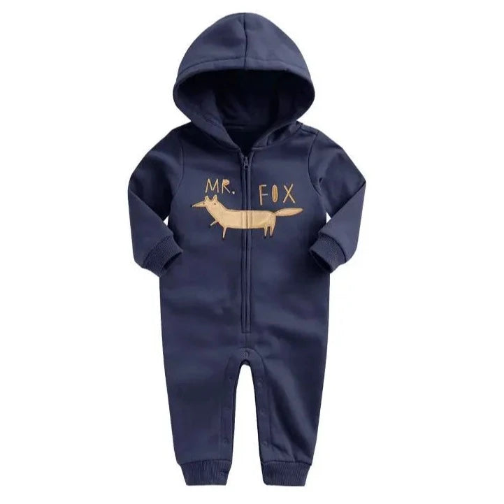 Long Sleeve Hooded Jumpsuit - Just Kidding Store