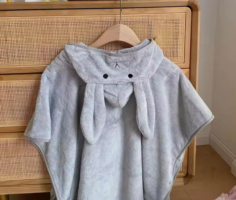 Bunny Hooded Poncho - Just Kidding Store