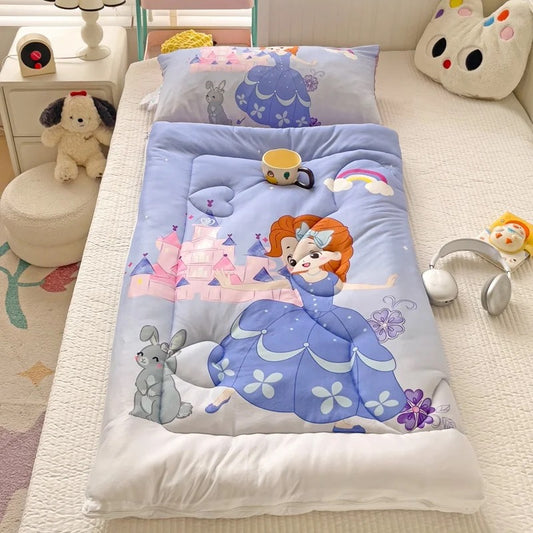 Princess Dreamland Sleeping Envelope - Sleeping Bag With Pillow - Just Kidding Store