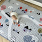 Oversized Play Mat - Quilted Anti Skid Carpet - Nordic Winter