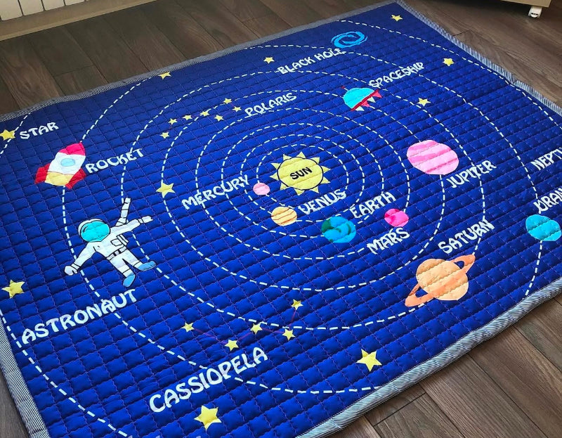 Oversized Play Mat - Quilted Anti Skid Carpet