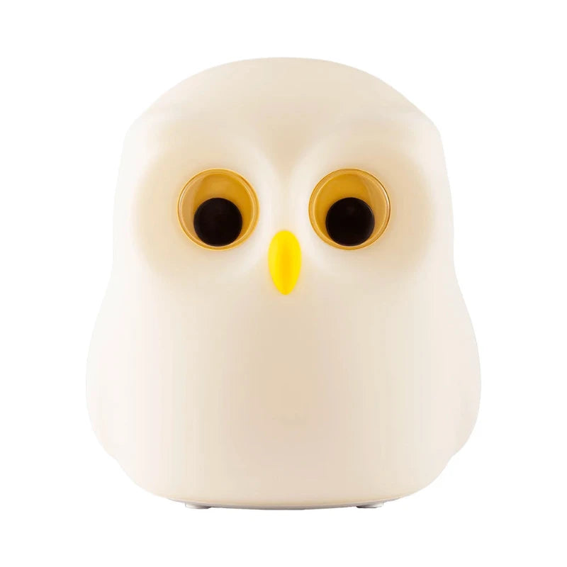 Owl LED Night Light - Color Changing Lamp - Just Kidding Store