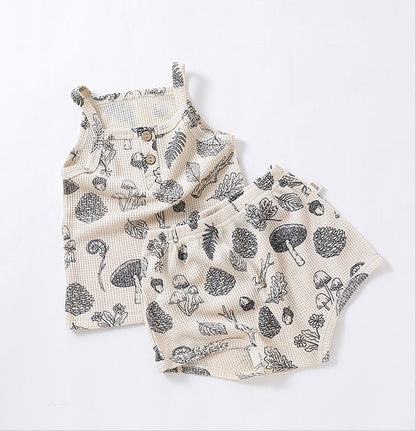 Boho Vibes Summer Baby Infant Childrens Set - Just Kidding Store 