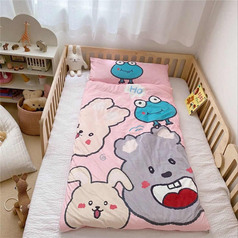 Childrens Cartoon Cotton Hooded Bath Towel Baby Sleeping Bag Towel Beach  Towel Color 90*90 Cotton Blue Elephant