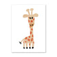 Boho Safari Animal Canvas Nursery Prints - Just Kidding Store