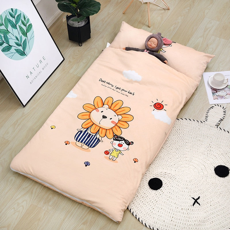 Kids Sleeping Bag With Pillow Sleeping Envelope Just Kidding Store