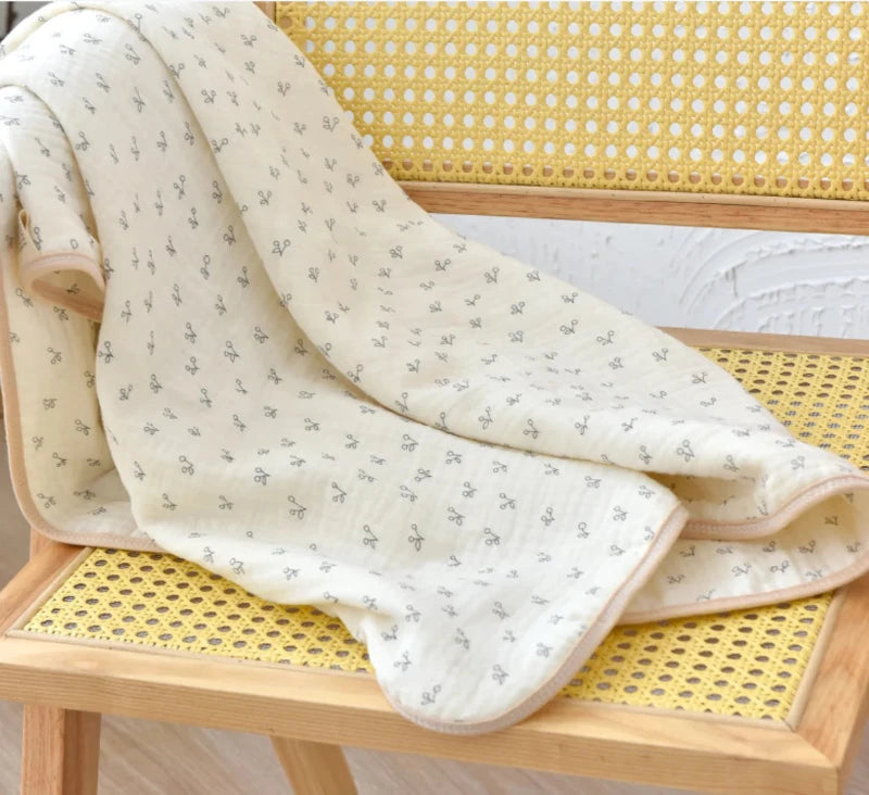 Organic Cotton Muslin Blanket - Just Kidding Store