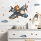 Dreamy Bear Aviator Wall Decal - Just Kidding Store