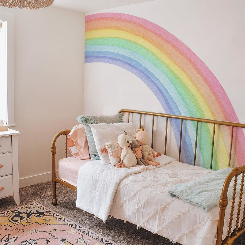 XL Rainbow Fabric Wall Sticker - Just Kidding Store