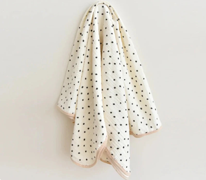 Organic Cotton Muslin Blanket - Just Kidding Store