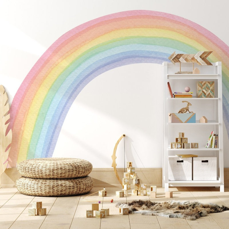 XL Rainbow Fabric Wall Sticker - Just Kidding Store