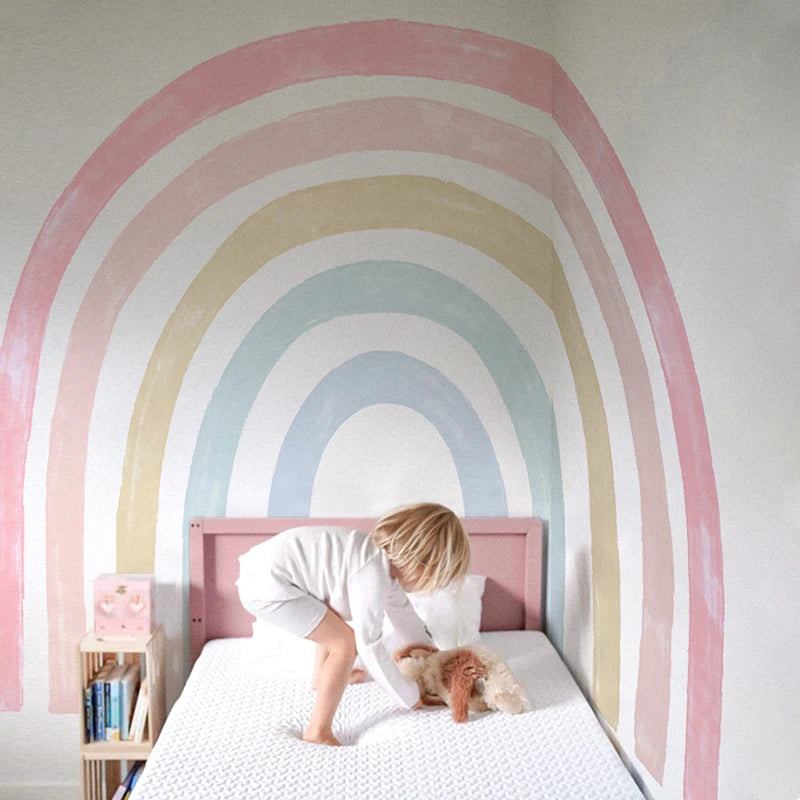 Big Rainbow Fabric Wall Sticker - Just Kidding Store - Just Kidding Store