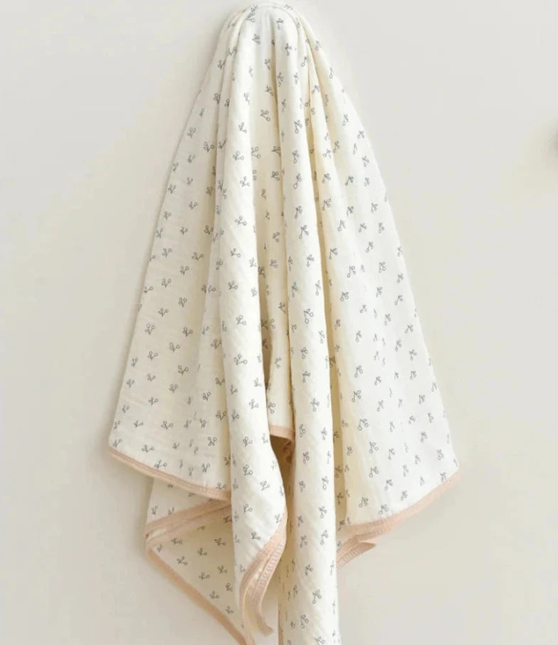 Organic Cotton Muslin Blanket - Just Kidding Store