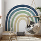 Big Blue Rainbow Fabric Wall Sticker - Just Kidding Store