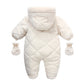 Winter Snowsuit - Warm Fleece Hooded Jumpsuit - Just Kidding Store