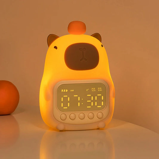 Capybara Night Light Alarm Clock - Just Kidding Store