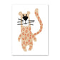 Boho Safari Animal Canvas Nursery Prints - Just Kidding Store