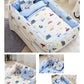 Multifunctional Baby Nest - Portable High Border Crib Set