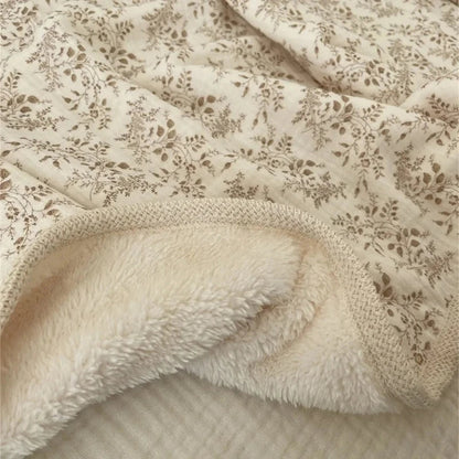 Floral Winter Blanket - Just Kidding Store