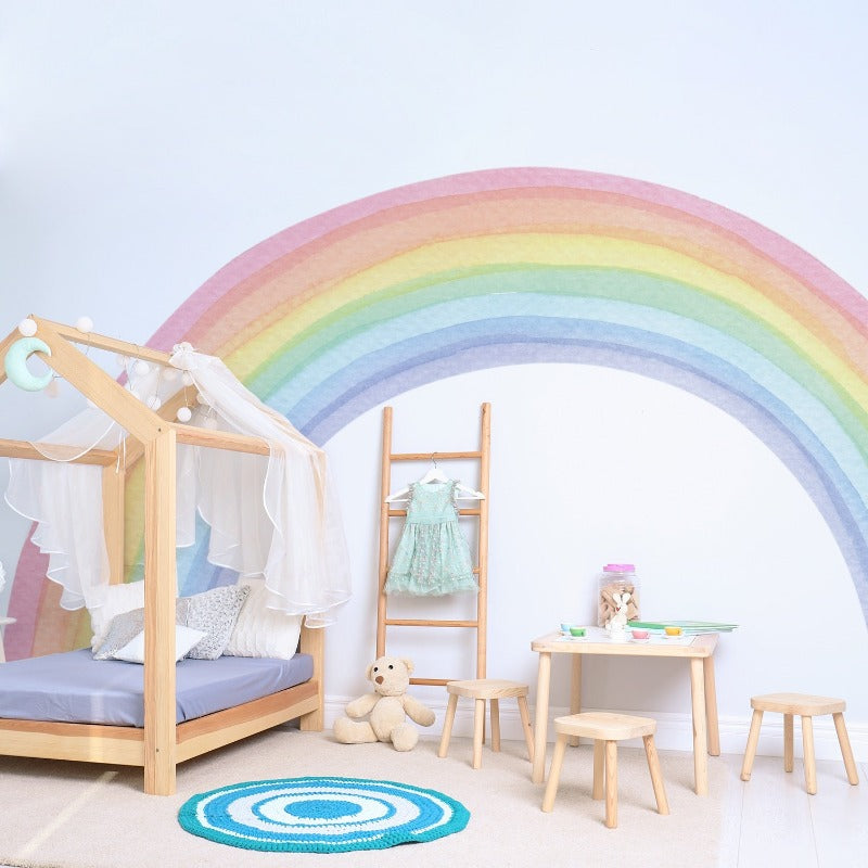 XL Rainbow Fabric Wall Sticker - Just Kidding Store