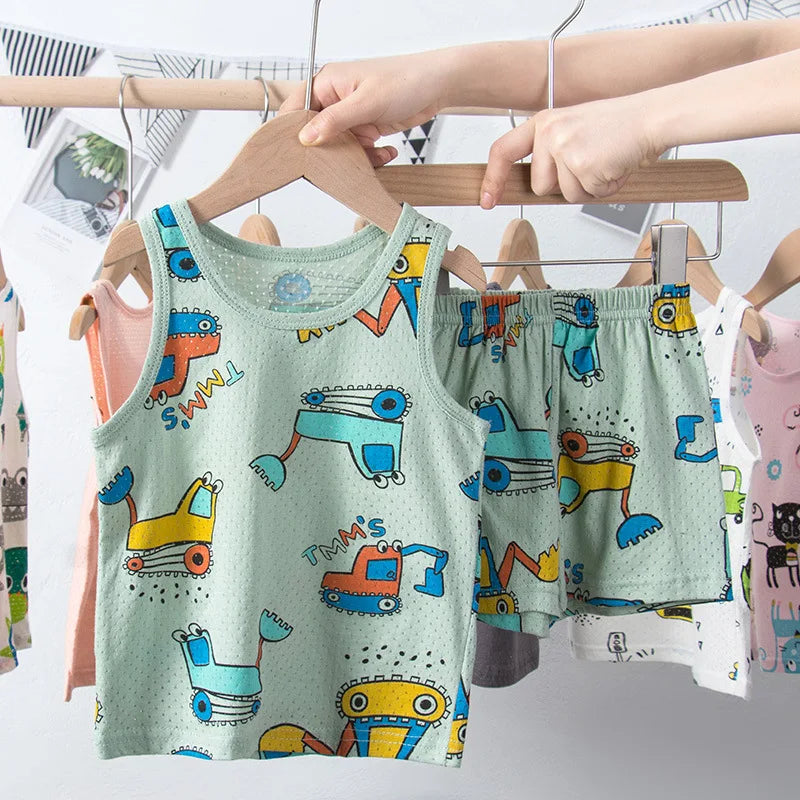 Summer Pajama Set - Just Kidding Store