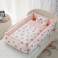 Multifunctional Baby Nest - Portable High Border Infant Crib Set - Just Kidding Store