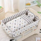 Multifunctional Baby Nest - Portable High Border Infant Crib Set - Just Kidding Store