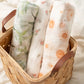 Bamboo Cotton Oversized Muslin Swaddle Blankets - Just Kidding Store