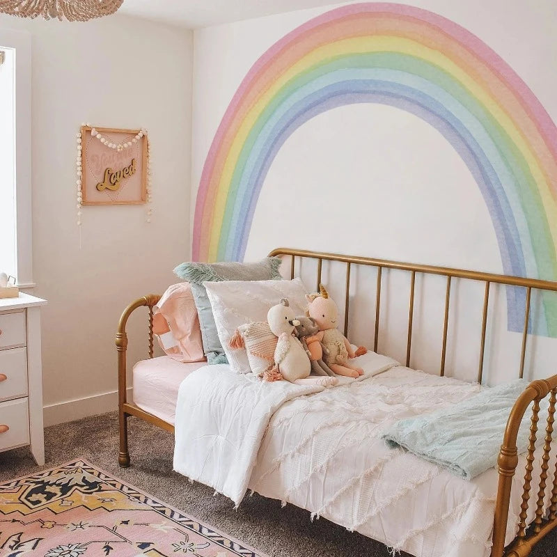 XL Rainbow Fabric Wall Sticker - Just Kidding Store