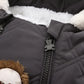 Winter Snowsuit - Warm Fleece Hooded Jumpsuit - Just Kidding Store