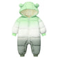 Cozy Bear Gradient Winter Baby Rompers - Just Kidding Store