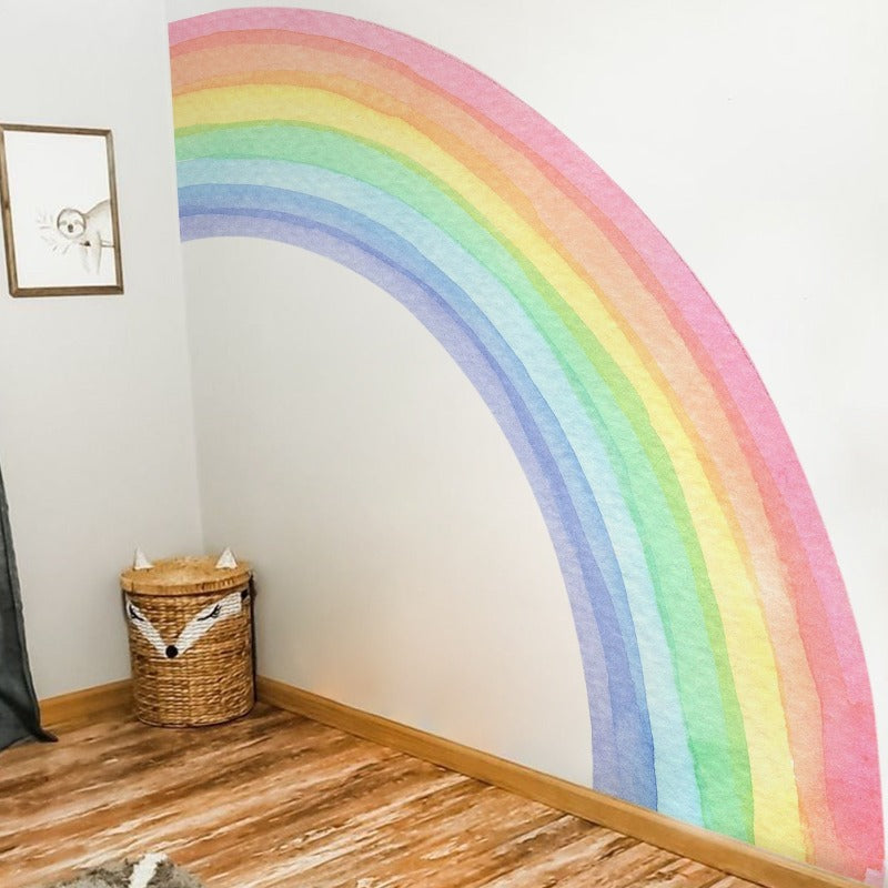 XL Rainbow Fabric Wall Sticker - Just Kidding Store