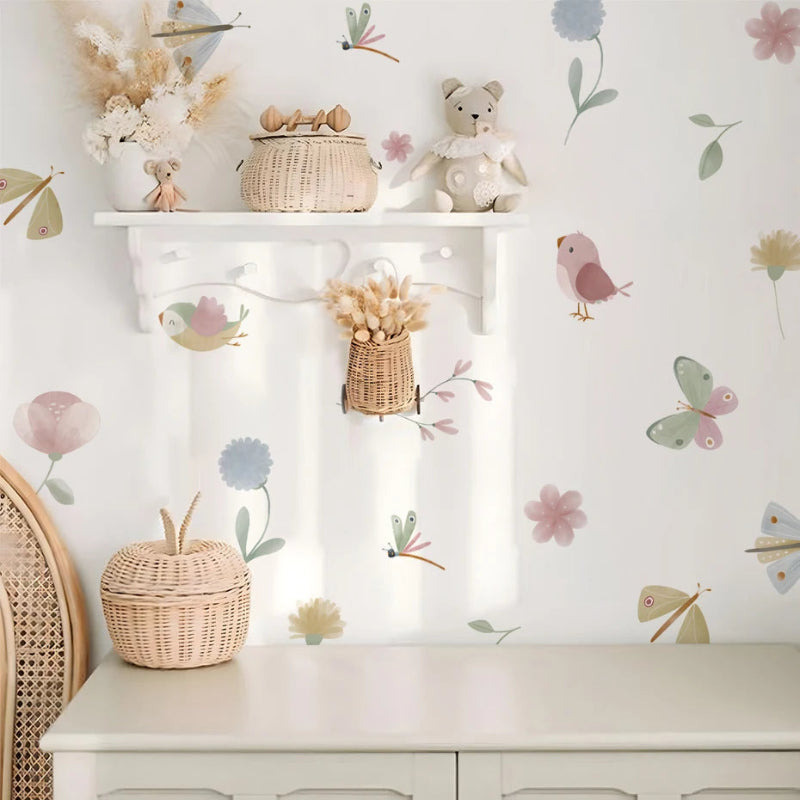 Whimsical Nature Wall Stickers - Just Kidding Store