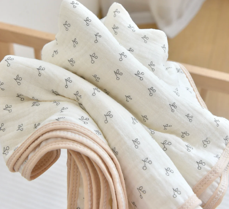 Organic Cotton Muslin Blanket - Just Kidding Store