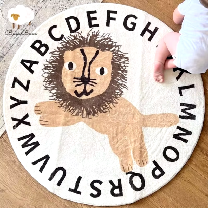 Lion Alphabet Carpet - Just Kidding Store