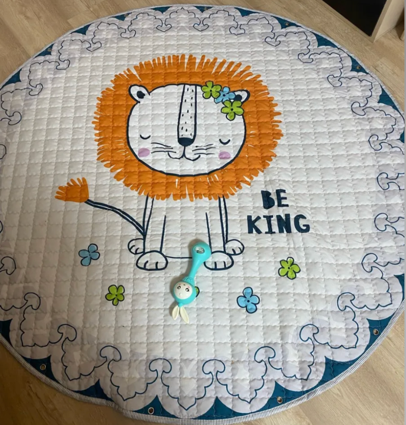 Baby Toddler Kids Activity Play Mat Toy Storage Bag Pouch  The Lion King Just Kidding Store