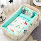 Multifunctional Baby Nest - Portable High Border Crib Set - Just Kidding Store