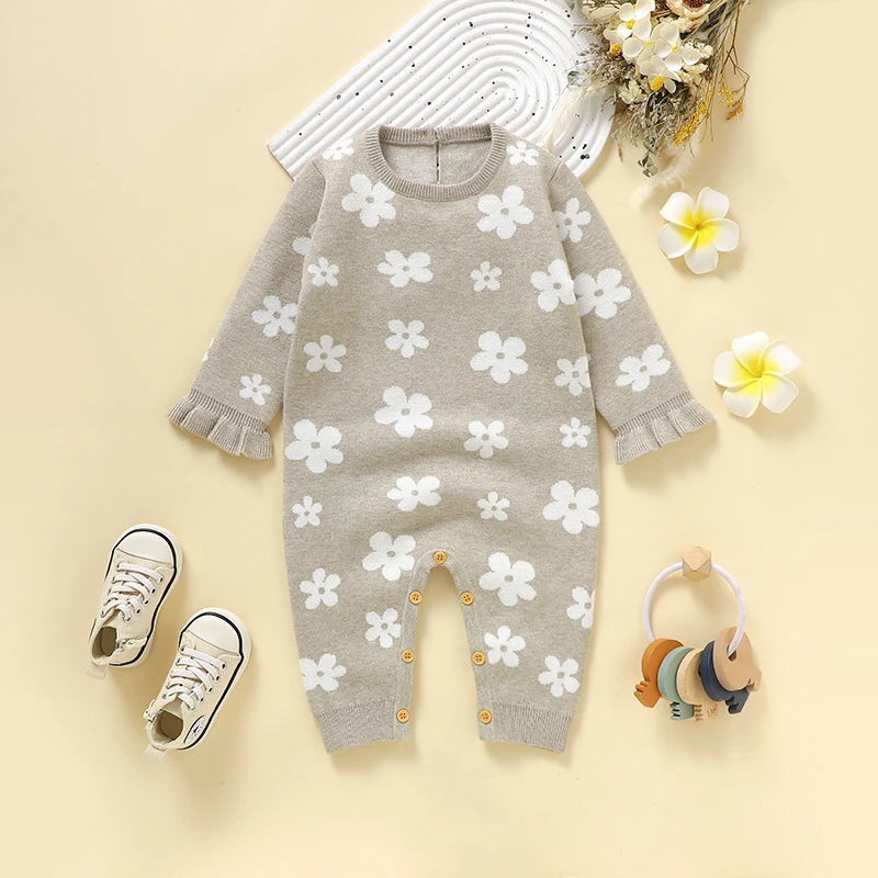 Daisy Knit Romper - Just Kidding Store