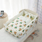 Multifunctional Baby Nest - Portable High Border Crib Set - Just Kidding Store