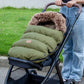 Winter Windproof Footmuff - Universal Pram Sleepsack 0-24M - Just Kidding Store