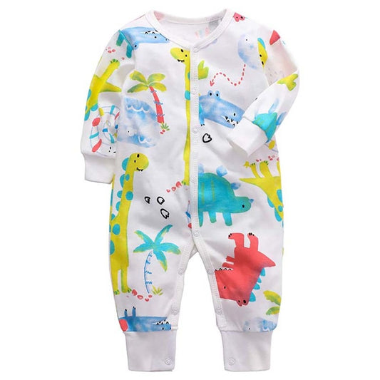 Blue Elephant Infant Baby Romper - Just Kidding Store