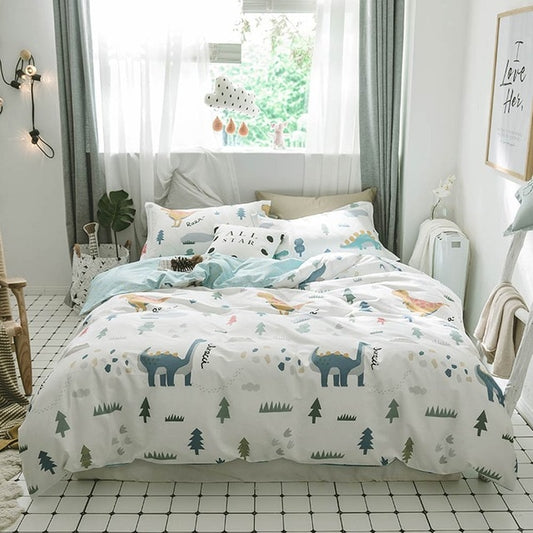 Mini Dino Bedding Set Children Nordic Style Bedding - Just Kidding Store