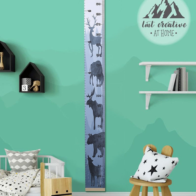 Wall Hanging Growth Chart - Height Measure Ruler - Just Kidding Store