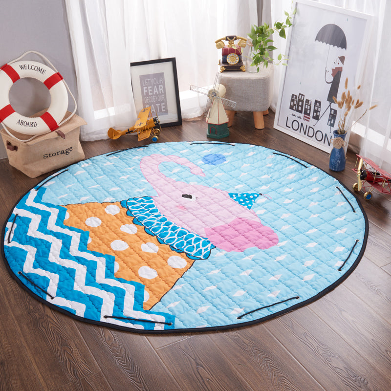 Pink elephant cheap play mat