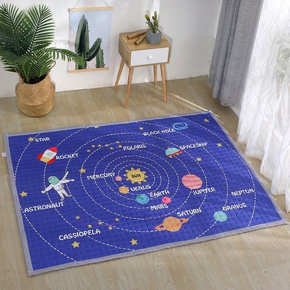 Oversized Play Mat - Quilted Anti Skid Carpet - Just Kidding Store